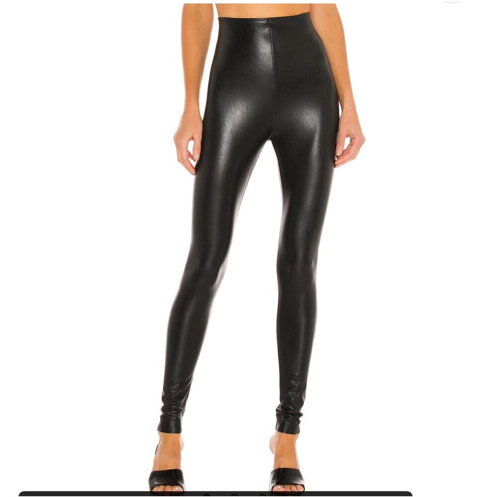Commando Perfect Control Faux Leather Legging black size Small $118